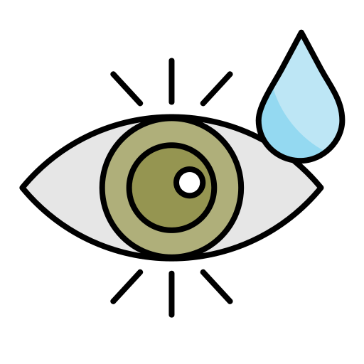 gocce per gli occhi Generic color lineal-color icona