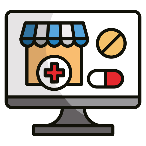 online-apotheke Generic color lineal-color icon