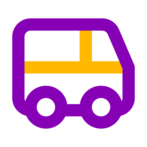 공항 버스 Generic color outline icon
