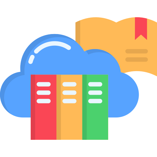 cloud-bibliotheek Generic color fill icoon