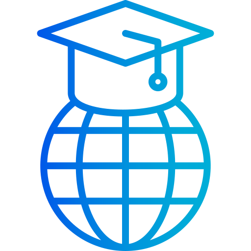 Graduation Generic gradient outline icon