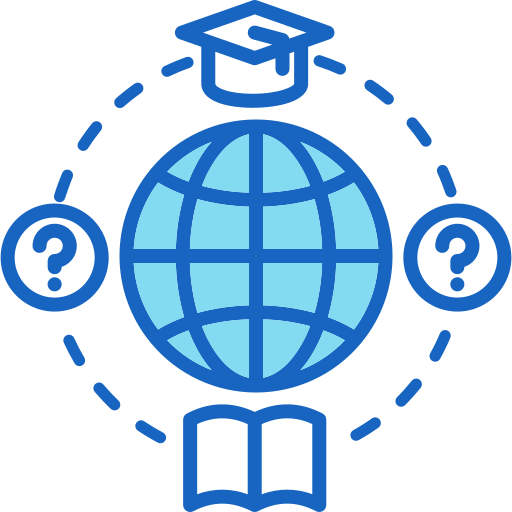 Global education Generic color lineal-color icon