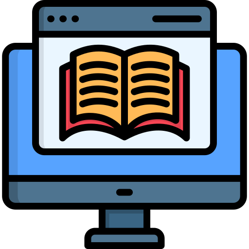 Digital book Generic color lineal-color icon