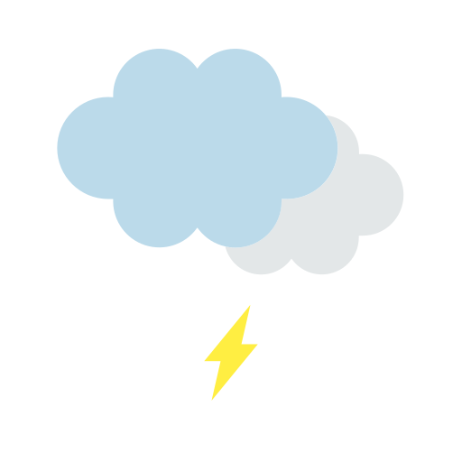 Thunder Generic color fill icon