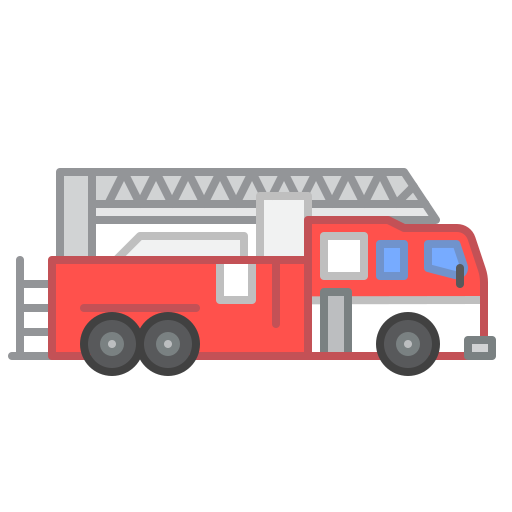 camión de bomberos Generic color lineal-color icono