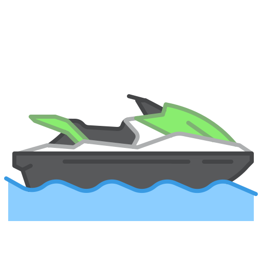 jet ski Generic color lineal-color icon