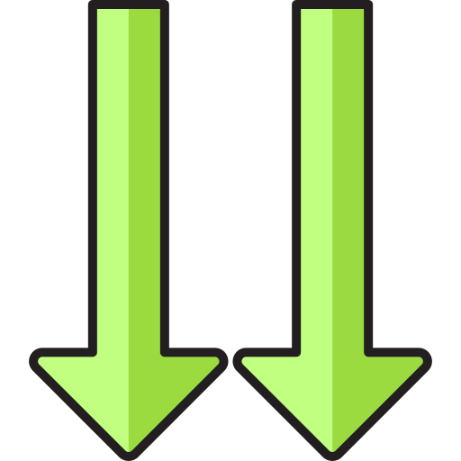 flechas dobles Generic color lineal-color icono