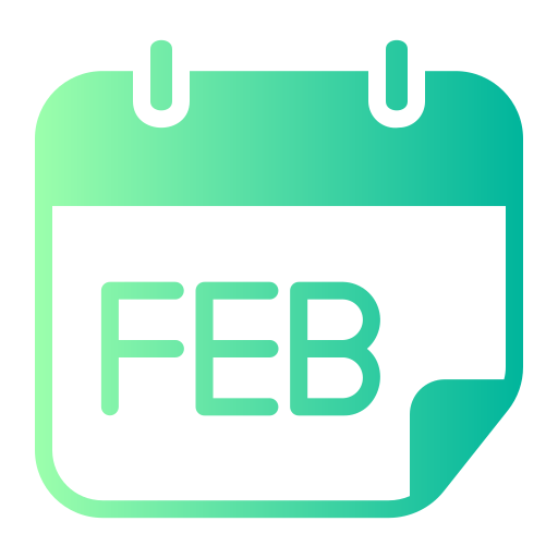 Monthly Generic gradient fill icon