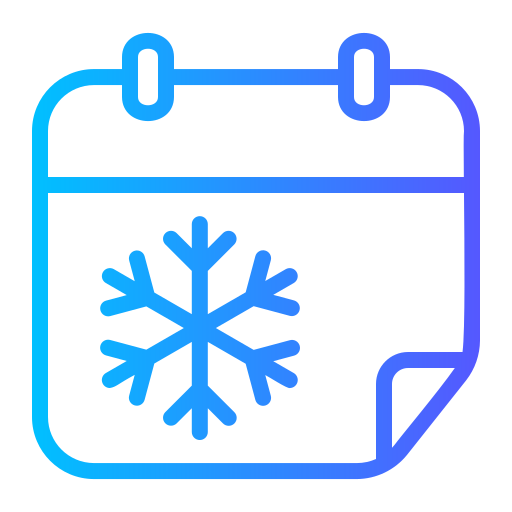 winter Generic gradient outline icon