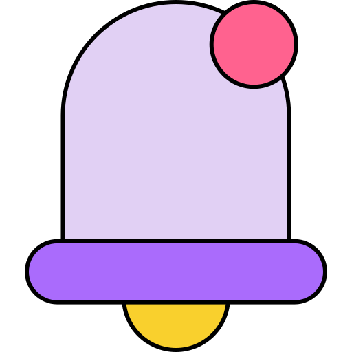 알림 벨 Generic color lineal-color icon