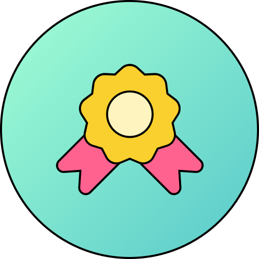 Badge Generic gradient lineal-color icon