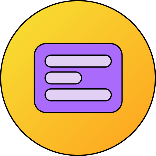 書類 Generic gradient lineal-color icon