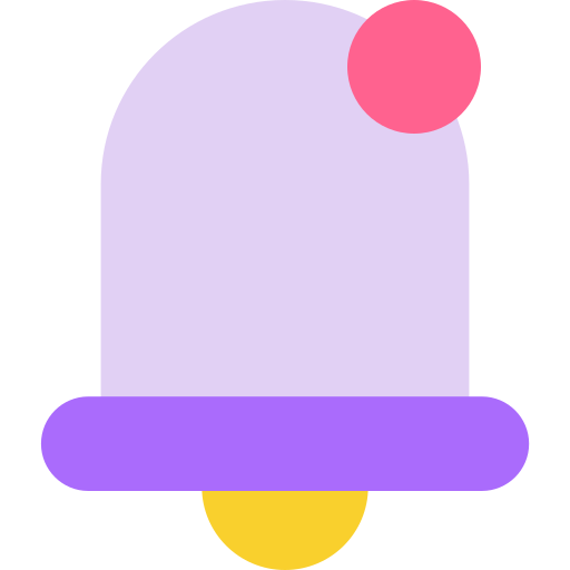 dzwonek powiadamiający Generic color fill ikona