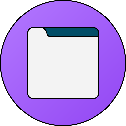 webpagina Generic gradient lineal-color icoon