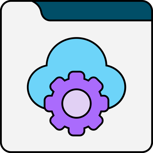 cloud computing Generic color lineal-color icon