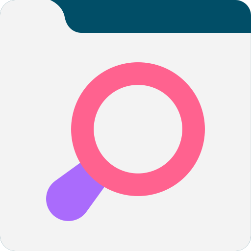 Magnifying glass Generic color fill icon