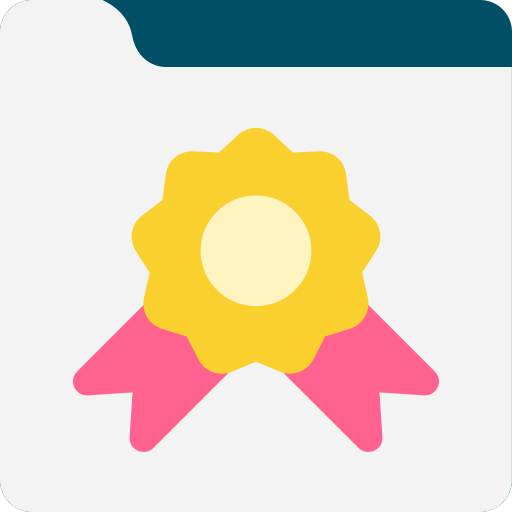 Badge Generic color fill icon