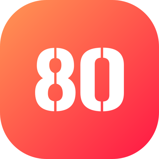 80 Generic gradient fill ikona
