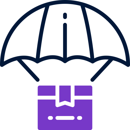 Parachute Generic color lineal-color icon