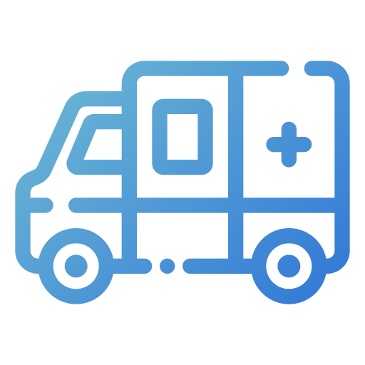 ambulancia Generic gradient outline icono