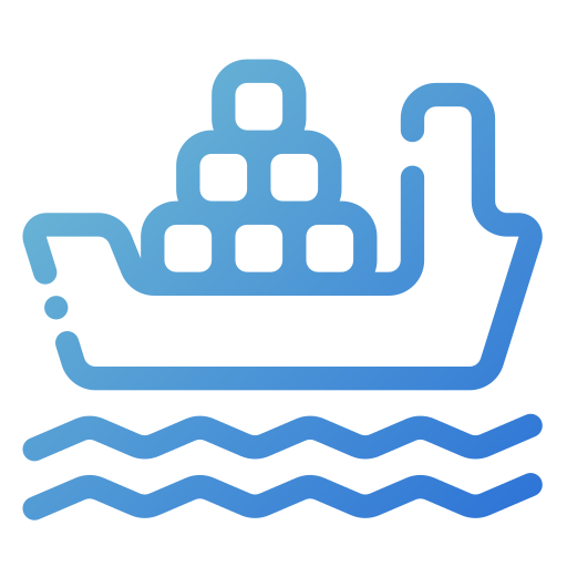 frachtboot Generic gradient outline icon