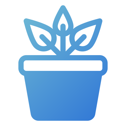 planta Generic gradient fill icono