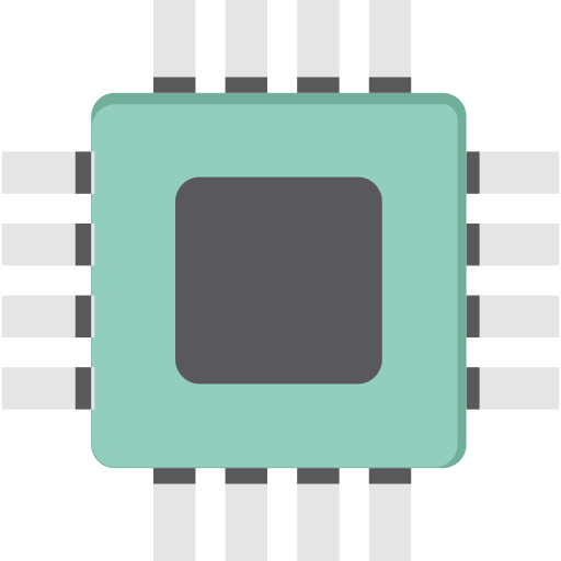 Processor Generic color fill icon