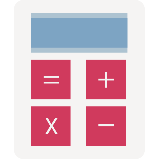 Calculater Generic color fill icon