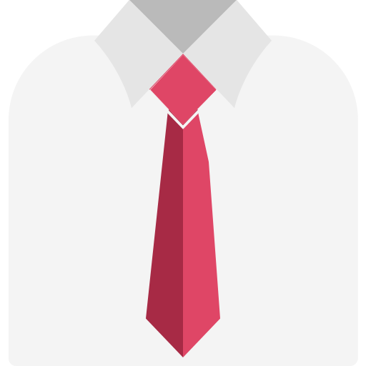 Костюмный галстук Generic color fill иконка