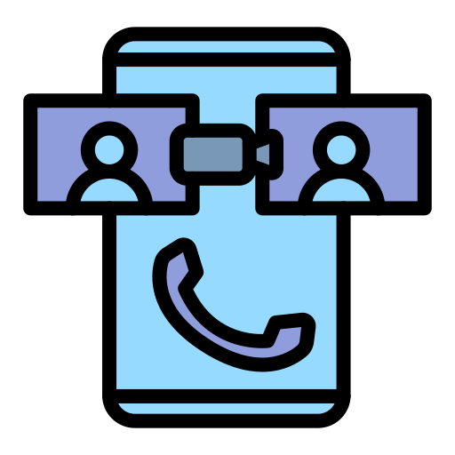 Mobile call Generic color lineal-color icon