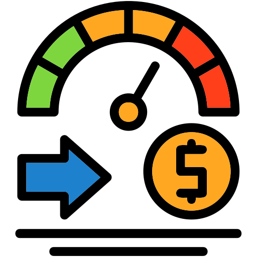 Credit score Generic color lineal-color icon