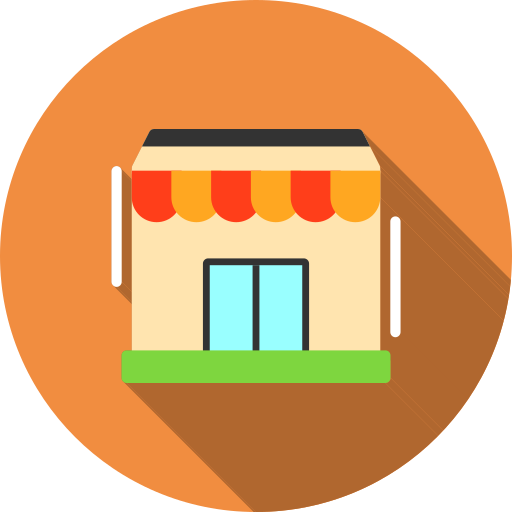 Storefront Generic color fill icon