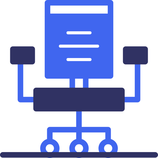 Chair Generic color fill icon