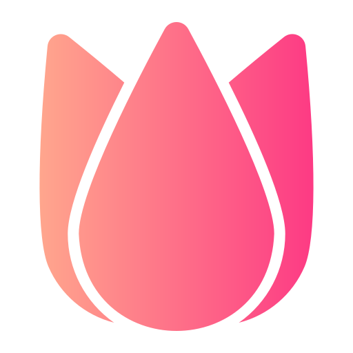 Tulip Generic gradient fill icon