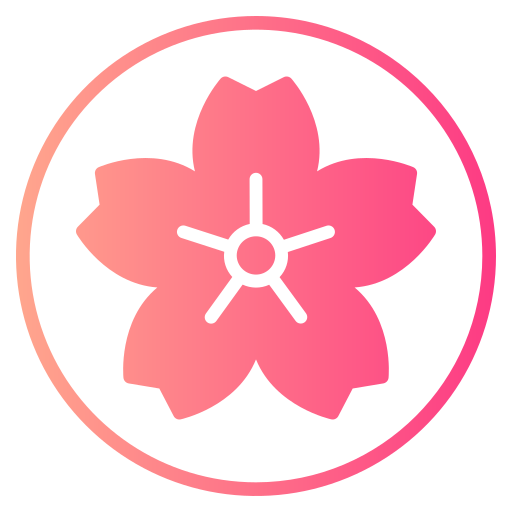 kirschblüte Generic gradient fill icon