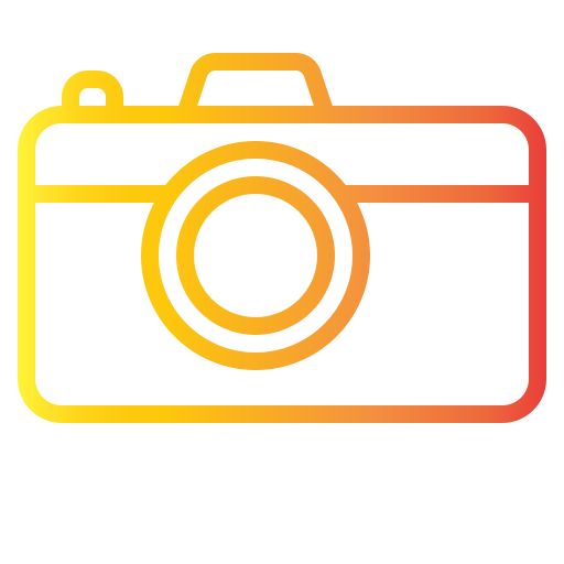 Camera Generic gradient outline icon