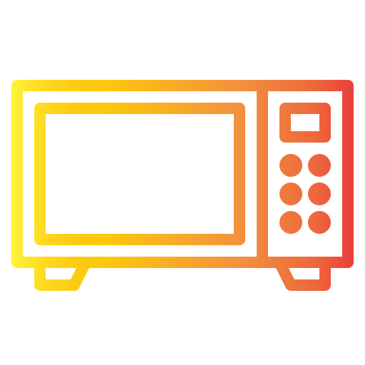 Microwave Generic gradient outline icon