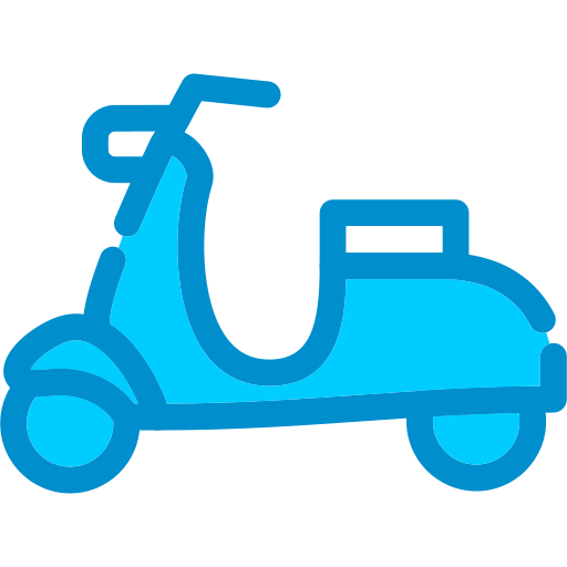 scooter Generic color lineal-color icona