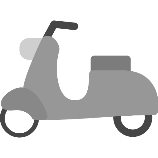 scooter Generic color fill icono