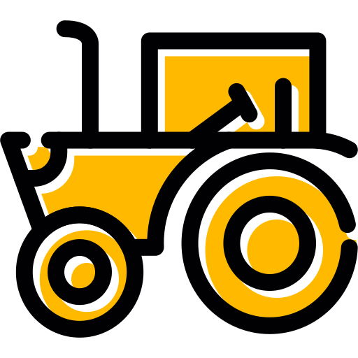 tractor Generic color lineal-color icono