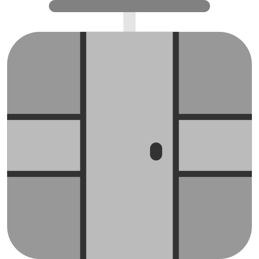 teleférico Generic color fill icono