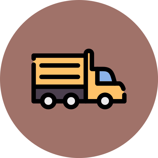 트럭 Generic color lineal-color icon
