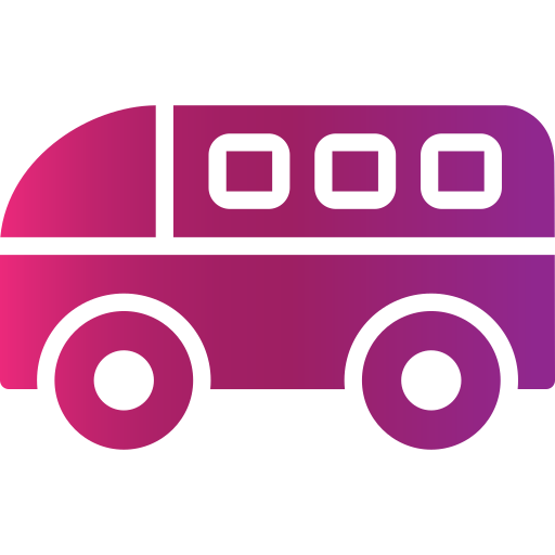 minivan Generic gradient fill icon