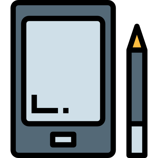 teléfono inteligente Smalllikeart Lineal Color icono