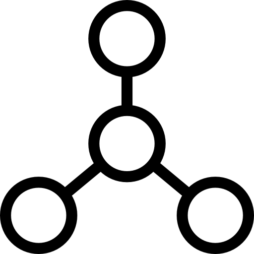 molecola Pictogramer Outline icona