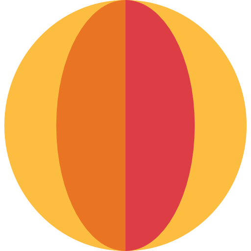 pelota de playa Smalllikeart Flat icono