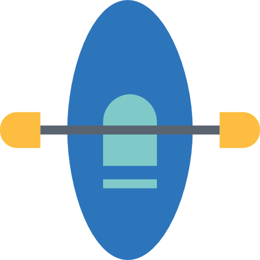 Canoe Smalllikeart Flat icon