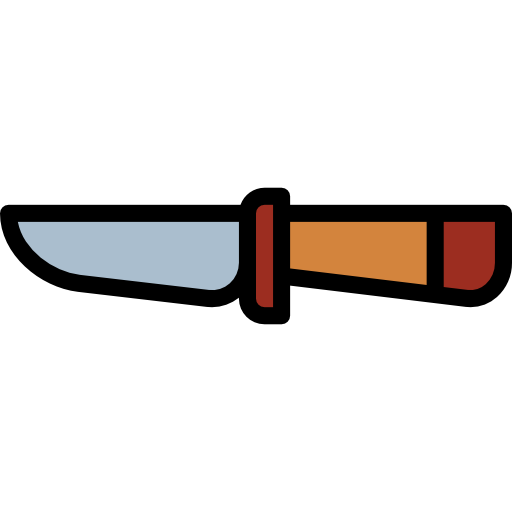 coltello Smalllikeart Lineal Color icona