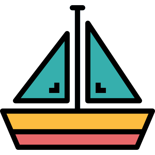 Sailing Smalllikeart Lineal Color icon