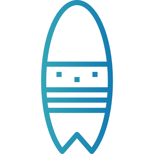 tavola da surf Smalllikeart Gradient icona